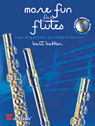 MORE FUN FOR FLUTES FLUTE TRIO BK/CD cover